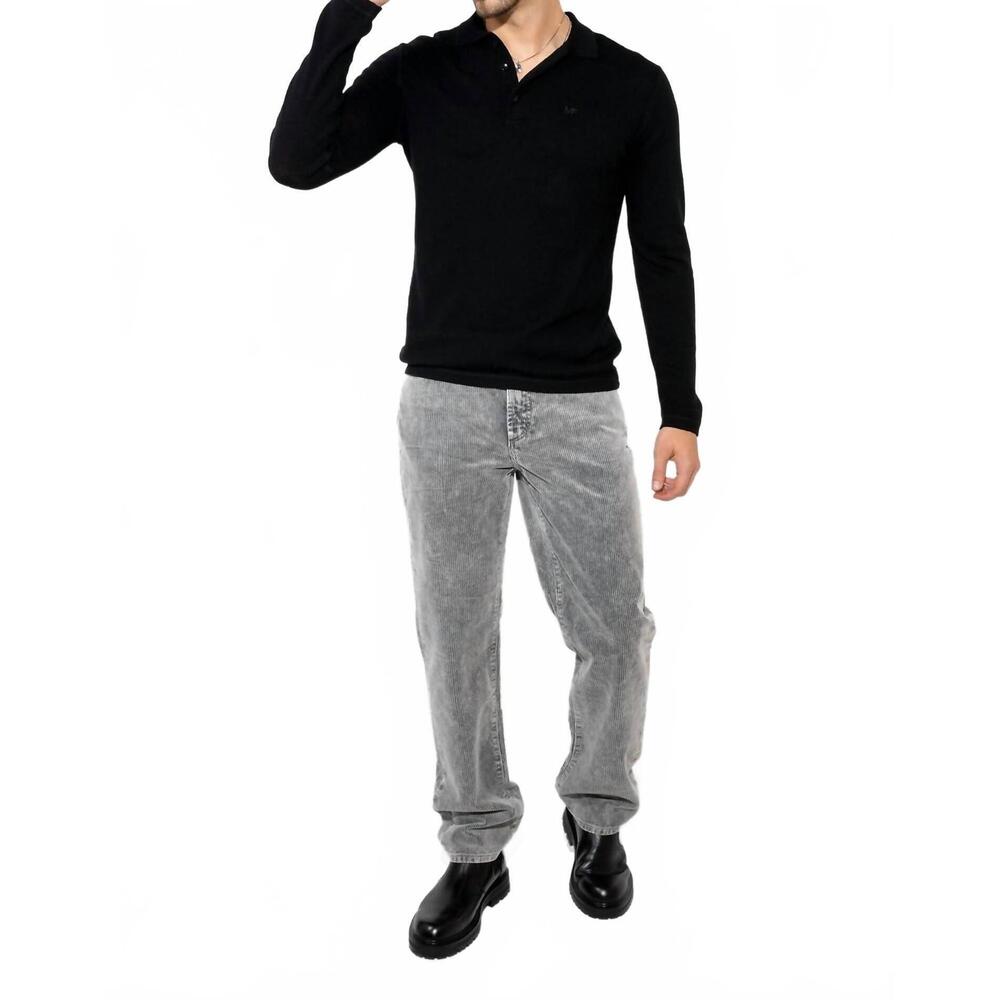 NEW MONFRERE caine straight leg jeans in acid carbon